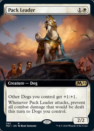 Pack Leader (Extended Art) [Core Set 2021] MTG Single Magic: The Gathering  | Multizone: Comics And Games