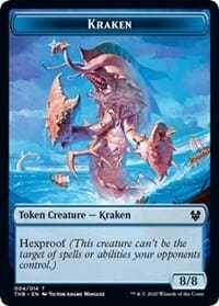 Kraken // Satyr Double-sided Token [Theros Beyond Death Tokens] MTG Single Magic: The Gathering  | Multizone: Comics And Games