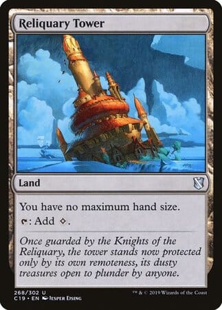Reliquary Tower [Commander 2019] MTG Single Magic: The Gathering  | Multizone: Comics And Games