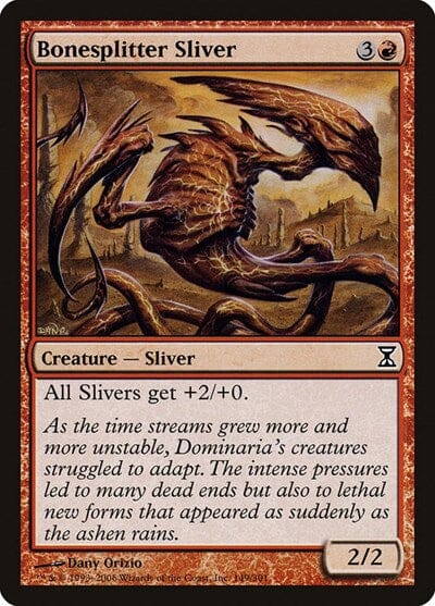 Bonesplitter Sliver [Time Spiral] MTG Single Magic: The Gathering  | Multizone: Comics And Games