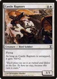 Castle Raptors [Time Spiral] MTG Single Magic: The Gathering  | Multizone: Comics And Games
