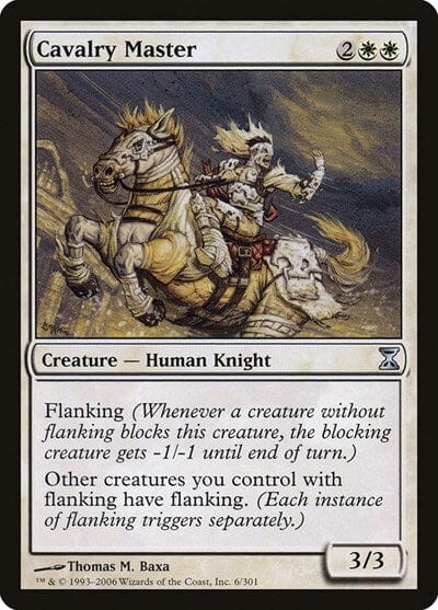 Cavalry Master [Time Spiral] MTG Single Magic: The Gathering  | Multizone: Comics And Games