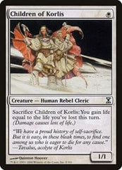 Children of Korlis [Time Spiral] MTG Single Magic: The Gathering  | Multizone: Comics And Games
