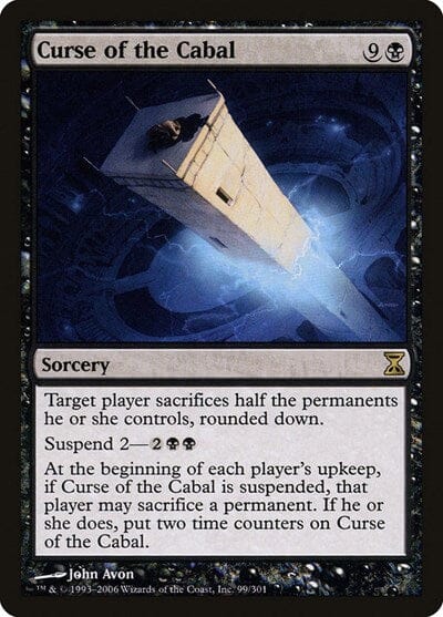 Curse of the Cabal [Time Spiral] MTG Single Magic: The Gathering  | Multizone: Comics And Games