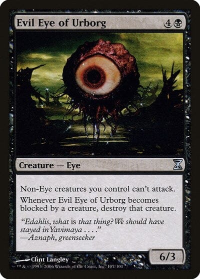 Evil Eye of Urborg [Time Spiral] MTG Single Magic: The Gathering  | Multizone: Comics And Games