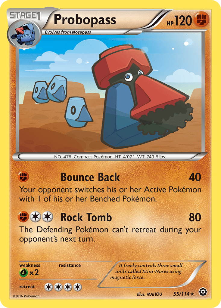 Probopass (55/114) [XY: Steam Siege] Pokemon Single Pokémon  | Multizone: Comics And Games