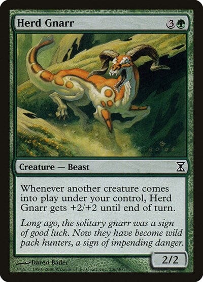 Herd Gnarr [Time Spiral] MTG Single Magic: The Gathering  | Multizone: Comics And Games