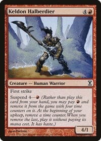 Keldon Halberdier [Time Spiral] MTG Single Magic: The Gathering  | Multizone: Comics And Games