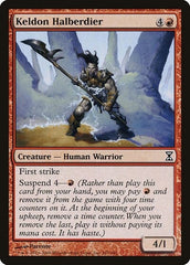Keldon Halberdier [Time Spiral] MTG Single Magic: The Gathering  | Multizone: Comics And Games