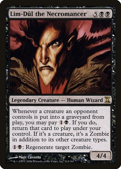 Lim-Dûl the Necromancer [Time Spiral] MTG Single Magic: The Gathering  | Multizone: Comics And Games