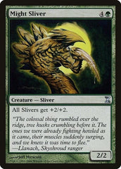 Might Sliver [Time Spiral] MTG Single Magic: The Gathering  | Multizone: Comics And Games