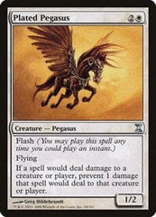 Plated Pegasus [Time Spiral] MTG Single Magic: The Gathering  | Multizone: Comics And Games