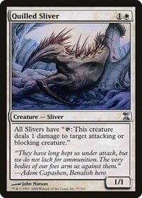 Quilled Sliver [Time Spiral] MTG Single Magic: The Gathering  | Multizone: Comics And Games