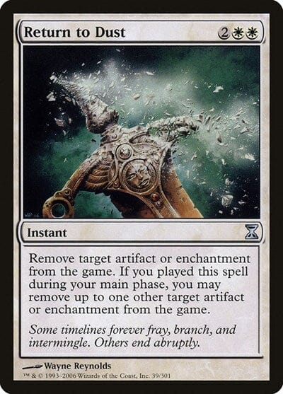 Return to Dust [Time Spiral] MTG Single Magic: The Gathering  | Multizone: Comics And Games
