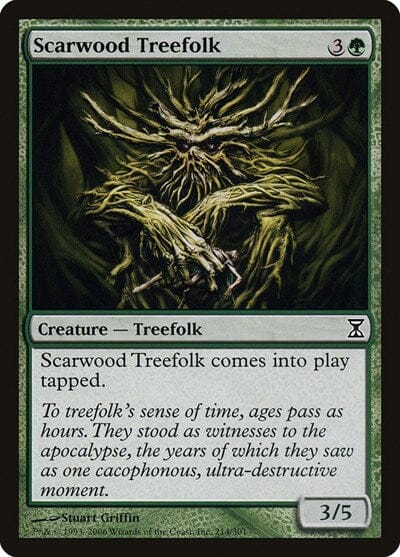 Scarwood Treefolk [Time Spiral] MTG Single Magic: The Gathering  | Multizone: Comics And Games