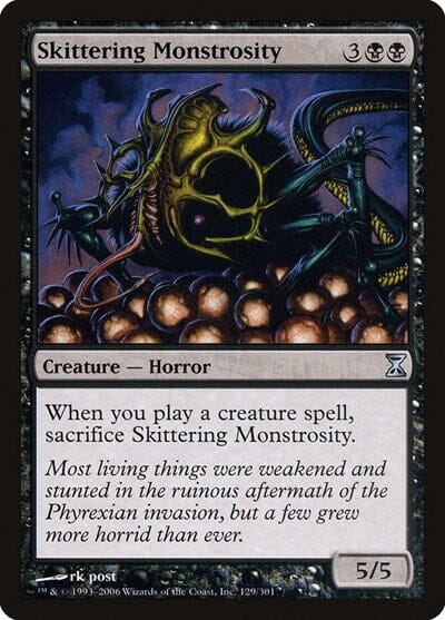 Skittering Monstrosity [Time Spiral] MTG Single Magic: The Gathering  | Multizone: Comics And Games