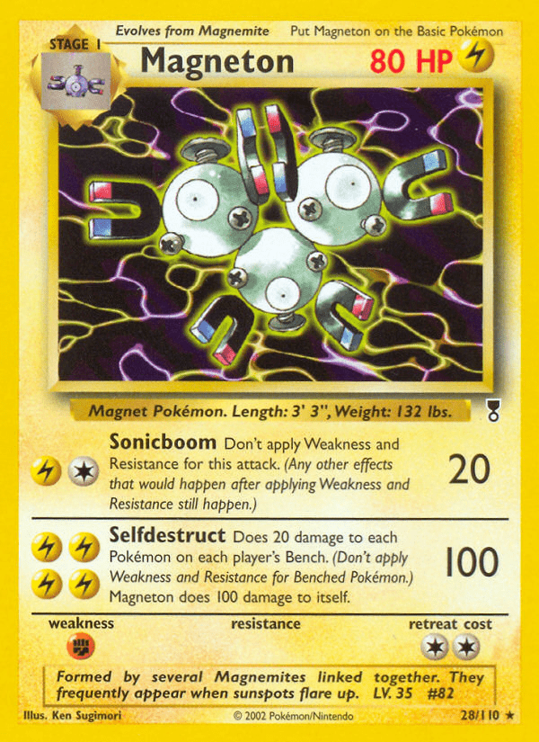 Magneton (28/110) [Legendary Collection] Pokemon Single Pokémon  | Multizone: Comics And Games