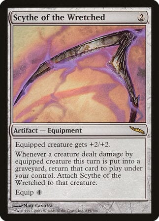 Scythe of the Wretched [Mirrodin] MTG Single Magic: The Gathering  | Multizone: Comics And Games