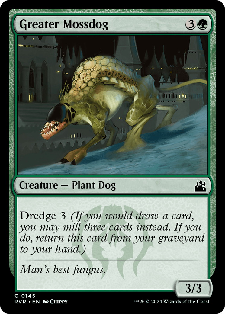 Greater Mossdog [Ravnica Remastered] MTG Single Magic: The Gathering  | Multizone: Comics And Games