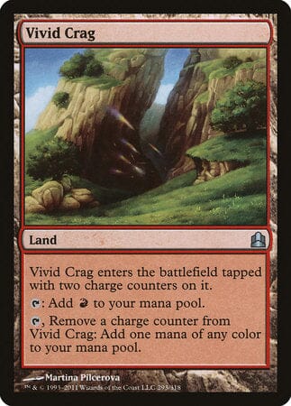 Vivid Crag [Commander 2011] MTG Single Magic: The Gathering  | Multizone: Comics And Games