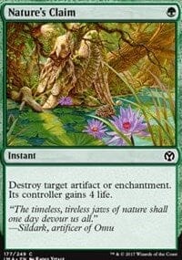 Nature's Claim [Iconic Masters] MTG Single Magic: The Gathering  | Multizone: Comics And Games