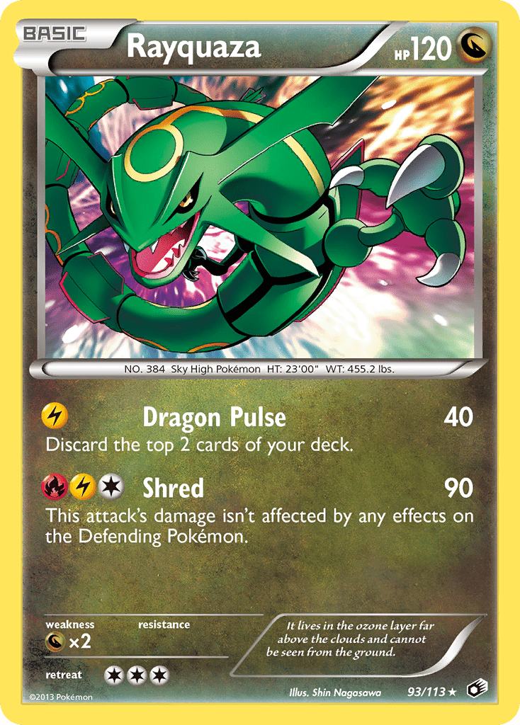 Rayquaza (93/113) [Black & White: Legendary Treasures] Pokemon Single Pokémon  | Multizone: Comics And Games