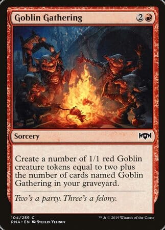 Goblin Gathering [Ravnica Allegiance] MTG Single Magic: The Gathering  | Multizone: Comics And Games