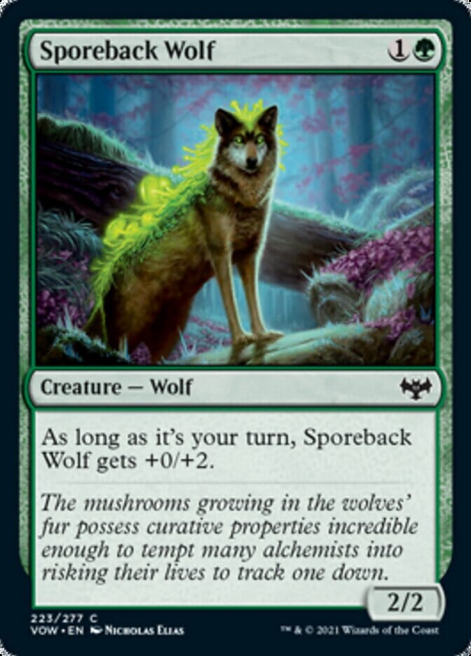 Sporeback Wolf [Innistrad: Crimson Vow] | Multizone: Comics And Games