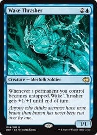 Wake Thrasher [Duel Decks: Merfolk vs. Goblins] MTG Single Magic: The Gathering  | Multizone: Comics And Games