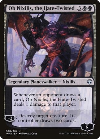 Ob Nixilis, the Hate-Twisted [War of the Spark] MTG Single Magic: The Gathering  | Multizone: Comics And Games