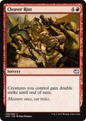 Cleaver Riot [Duel Decks: Merfolk vs. Goblins] MTG Single Magic: The Gathering  | Multizone: Comics And Games
