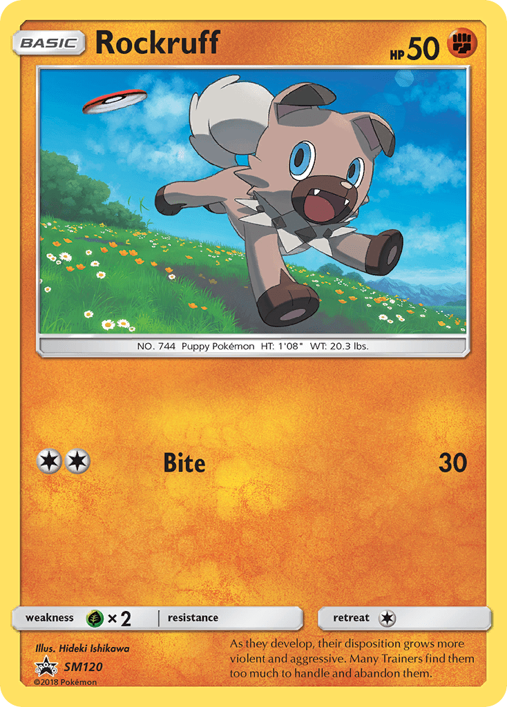 Rockruff (SM120) [Sun & Moon: Black Star Promos] Pokemon Single Pokémon  | Multizone: Comics And Games