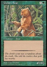 Golden Bear [Portal Second Age] MTG Single Magic: The Gathering  | Multizone: Comics And Games