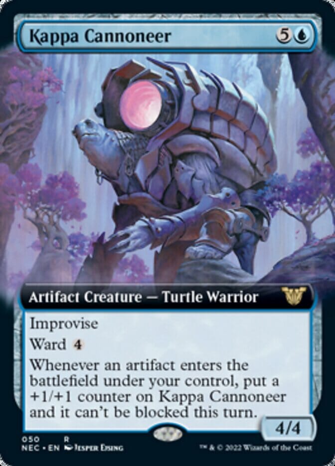 Kappa Cannoneer (Extended) [Kamigawa: Neon Dynasty Commander] MTG Single Magic: The Gathering  | Multizone: Comics And Games