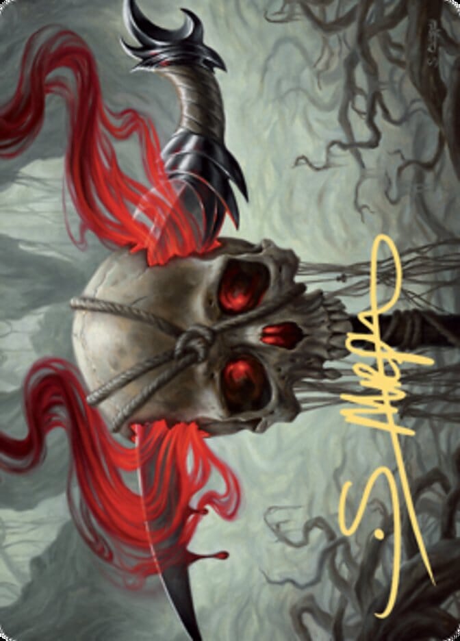 Mind Carver Art Card (Gold-Stamped Signature) [Zendikar Rising Art Series] MTG Single Magic: The Gathering  | Multizone: Comics And Games