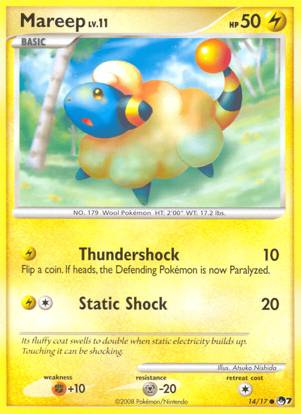 Mareep (14/17) [POP Series 7] Pokemon Single Pokémon  | Multizone: Comics And Games