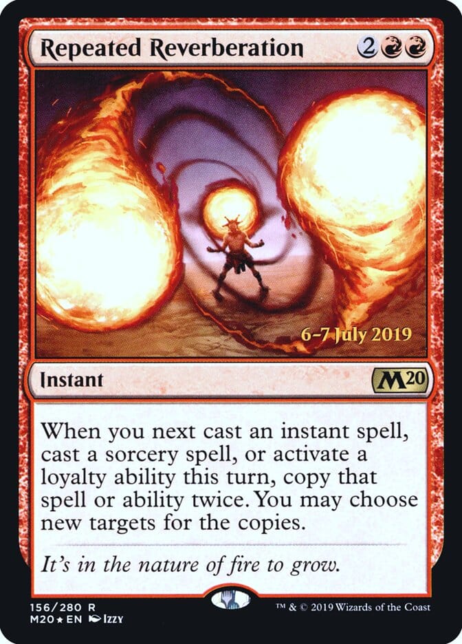 Repeated Reverberation [Core Set 2020 Prerelease Promos] MTG Single Magic: The Gathering  | Multizone: Comics And Games