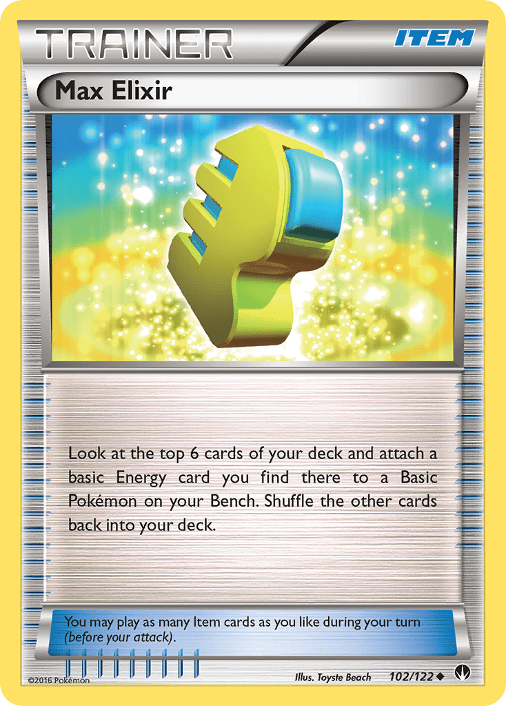 Max Elixir (102/122) [XY: BREAKpoint] Pokemon Single Pokémon  | Multizone: Comics And Games