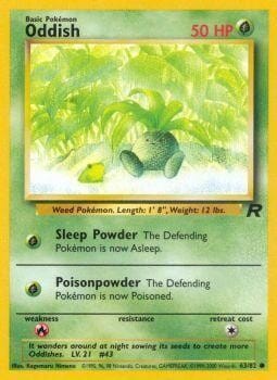 Oddish (63/82) [Team Rocket Unlimited] Pokemon Single Pokémon  | Multizone: Comics And Games