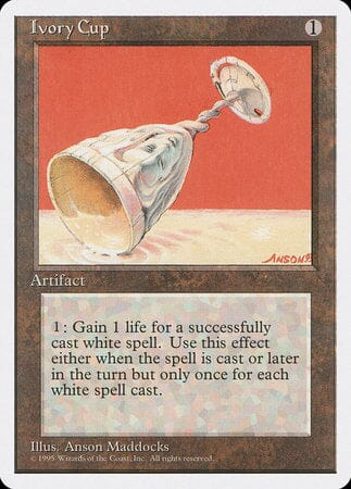 Ivory Cup [Fourth Edition] MTG Single Magic: The Gathering  | Multizone: Comics And Games