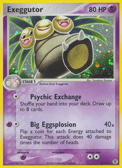 Exeggutor (5/112) [EX: FireRed & LeafGreen] Pokemon Single Pokémon  | Multizone: Comics And Games