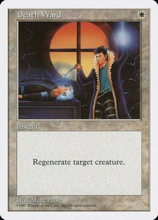 Death Ward [Fifth Edition] MTG Single Magic: The Gathering  | Multizone: Comics And Games