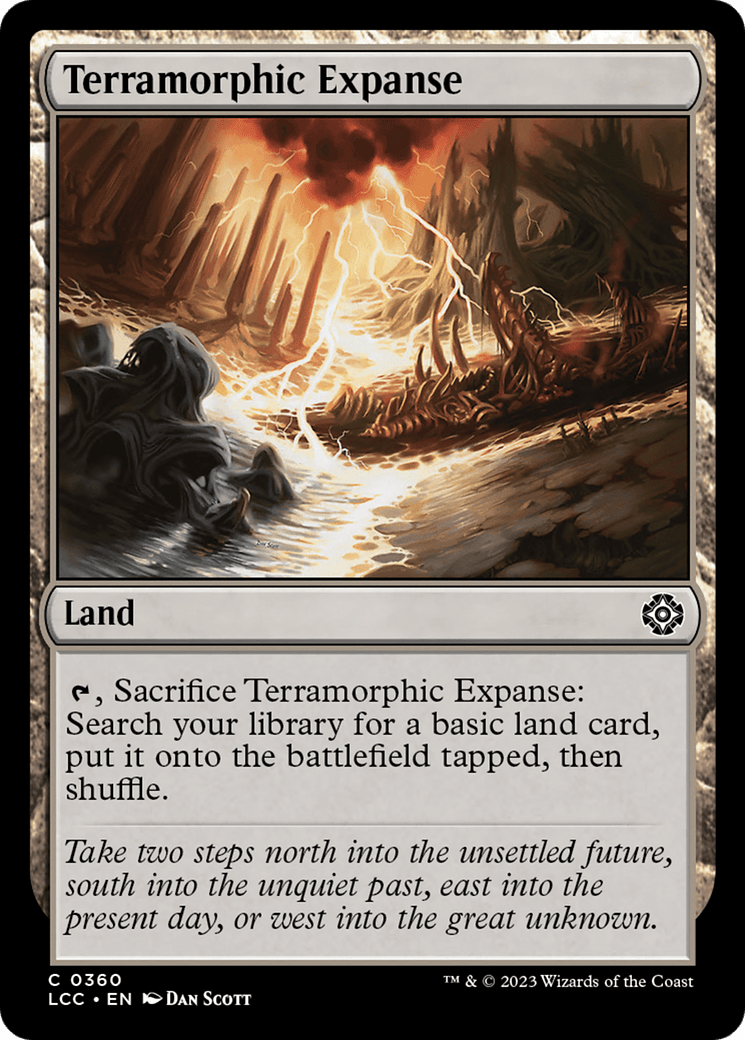 Terramorphic Expanse [The Lost Caverns of Ixalan Commander] MTG Single Magic: The Gathering  | Multizone: Comics And Games