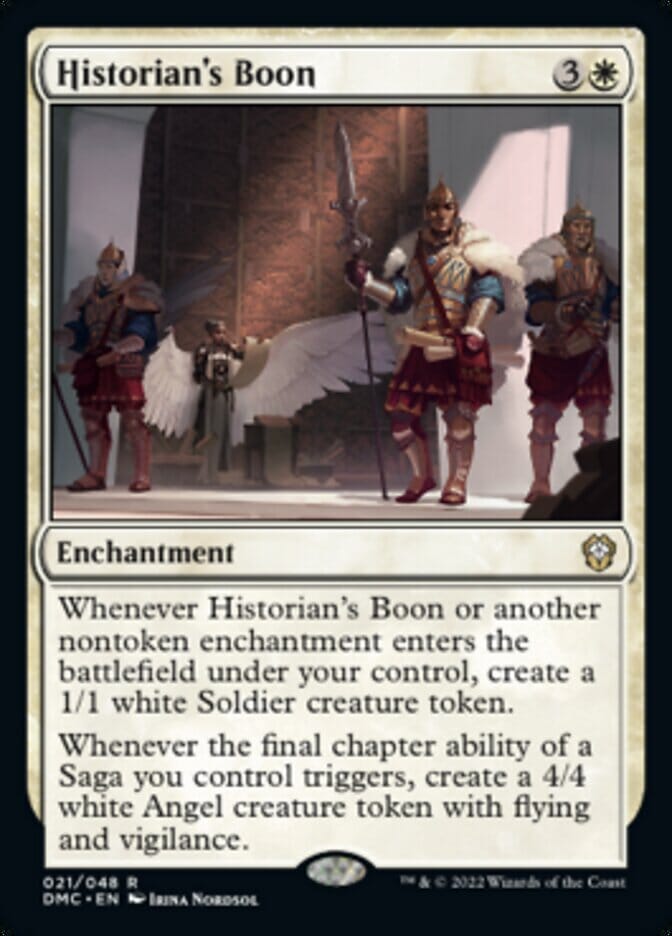 Historian's Boon [Dominaria United Commander] MTG Single Magic: The Gathering  | Multizone: Comics And Games