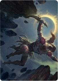 Nighthawk Scavenger Art Card [Zendikar Rising Art Series] MTG Single Magic: The Gathering  | Multizone: Comics And Games