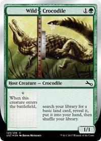 Wild Crocodile [Unstable] MTG Single Magic: The Gathering  | Multizone: Comics And Games