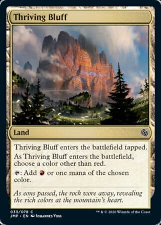 Thriving Bluff [Jumpstart] MTG Single Magic: The Gathering  | Multizone: Comics And Games