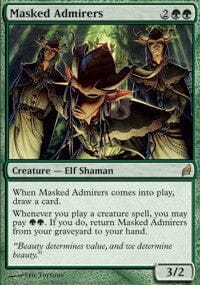 Masked Admirers [Lorwyn] MTG Single Magic: The Gathering  | Multizone: Comics And Games