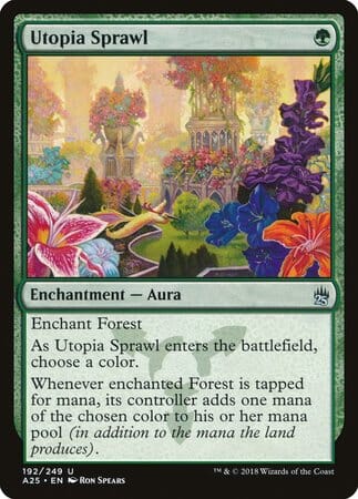 Utopia Sprawl [Masters 25] MTG Single Magic: The Gathering  | Multizone: Comics And Games