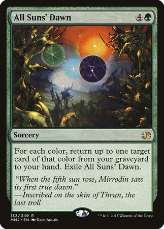 All Suns' Dawn [Modern Masters 2015] MTG Single Magic: The Gathering  | Multizone: Comics And Games